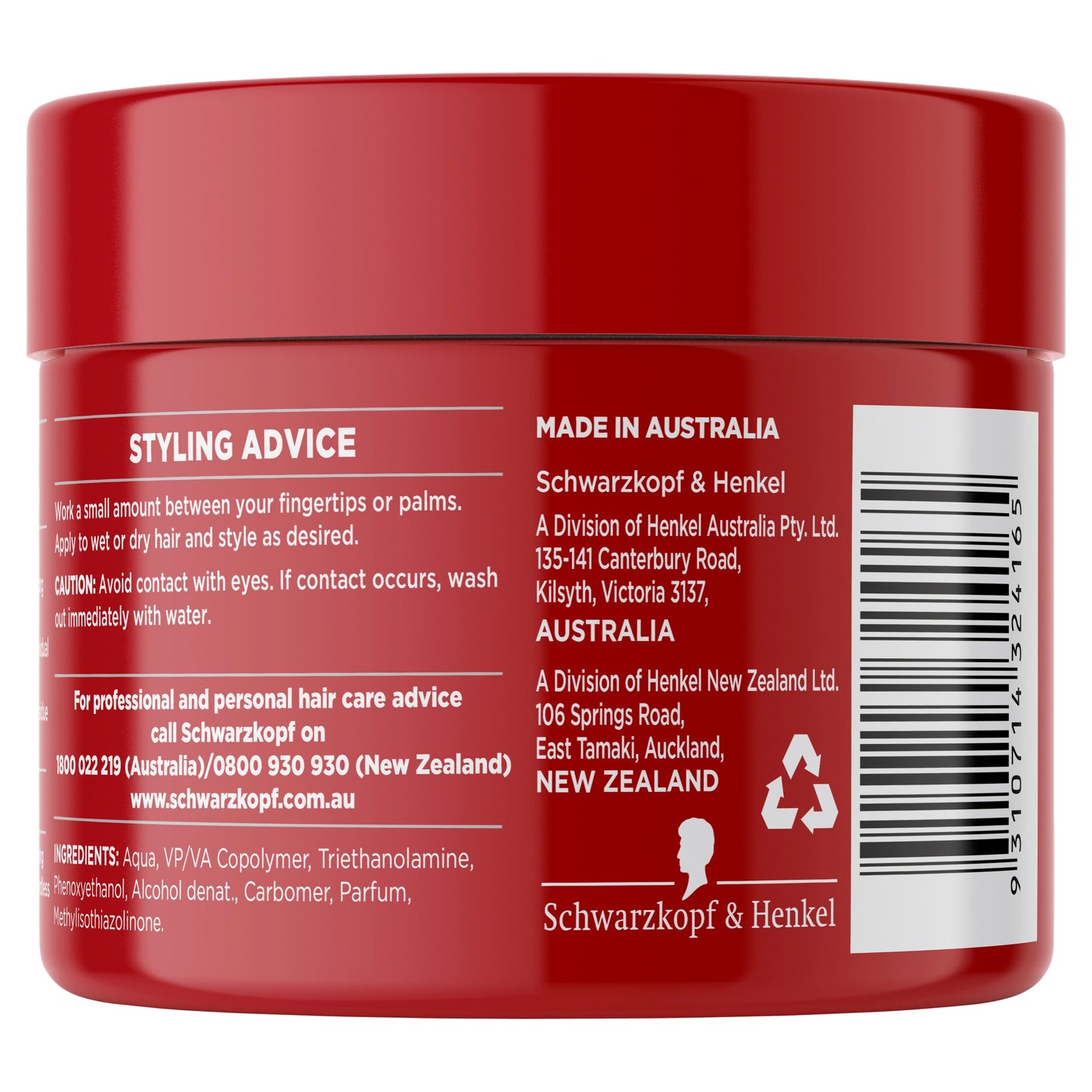 Schwarzkopf Taft Styling Gel Extra Strong Hold 250g - Cutprice Online