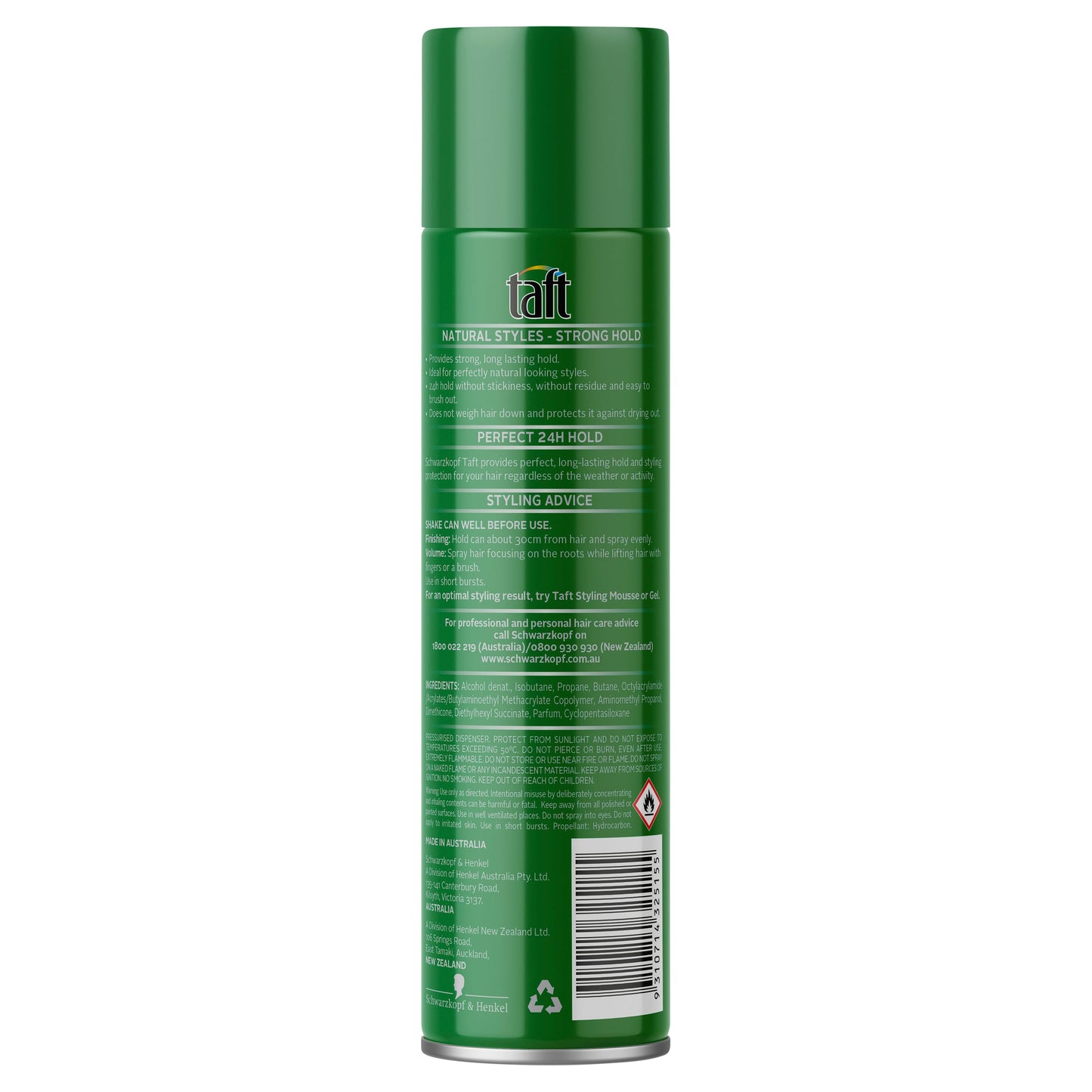 Schwarzkopf Taft Styling Hairspray Strong Hold 200g - Cutprice Online