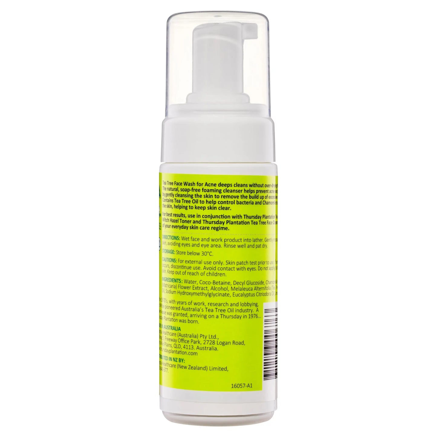 Thursday Plantation Tea Tree Daily Face Wash For Acne 150ml THURSDAY PLANTATION
