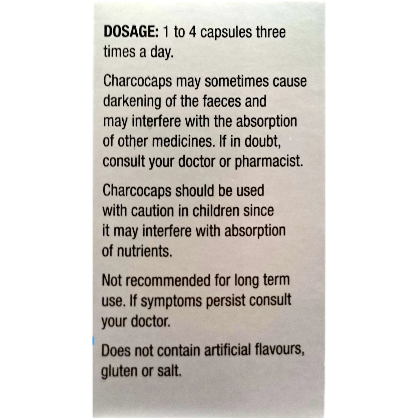 Charcocaps 200mg 60 Capsules CHARCOCAPS