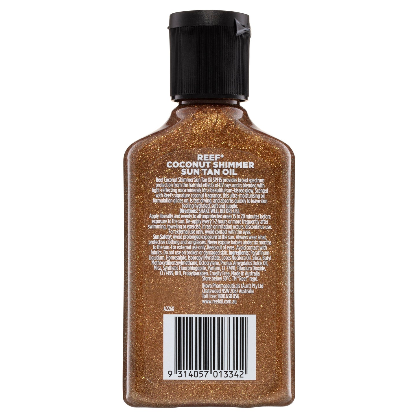 Reef Coconut Shimmer Oil Bronze Glow SPF15 125ml - Cutprice Online