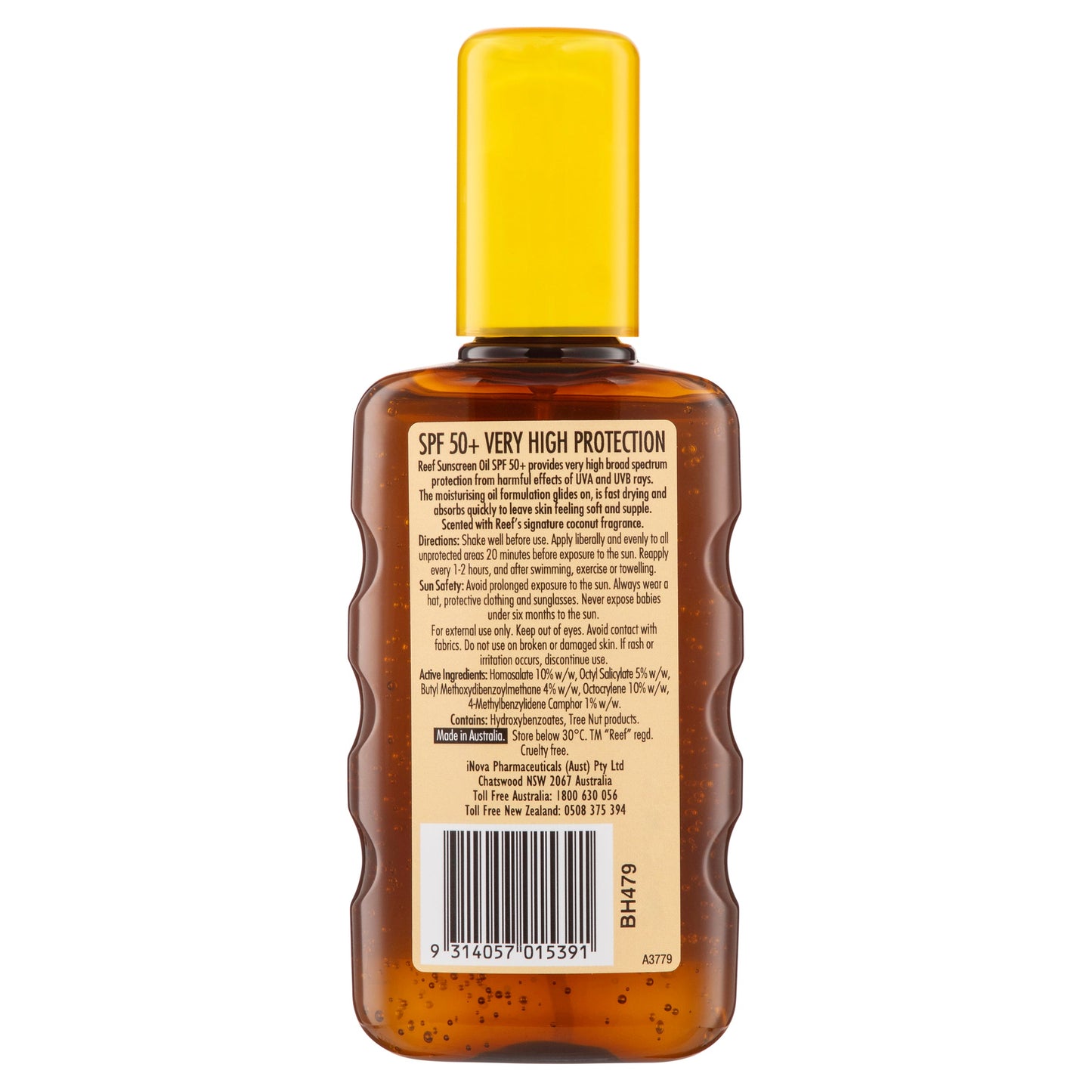 Reef SPF 50 Sunscreen Oil Spray 220ml - Cutprice Online