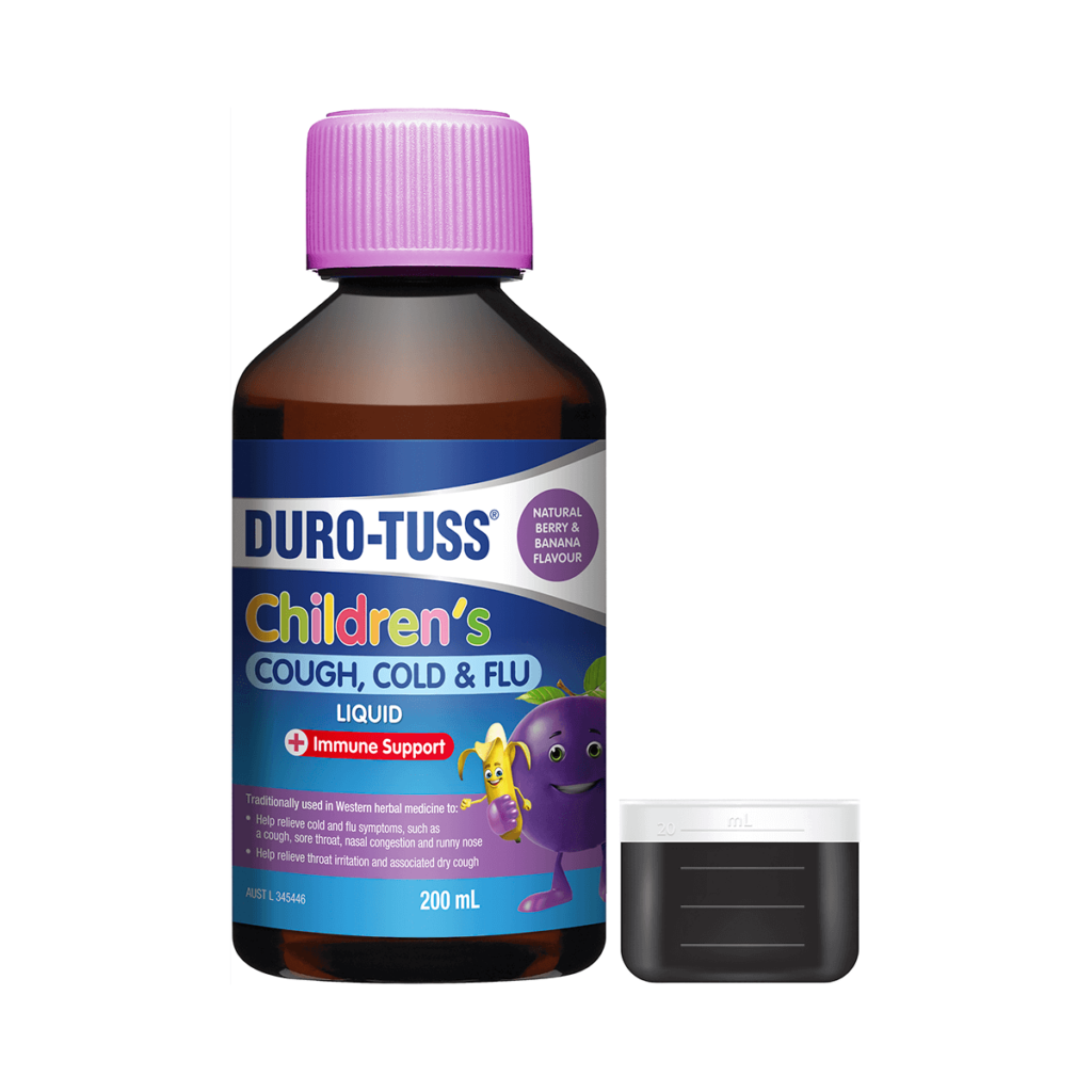 DURO-TUSS Children's Cold and Flu Liquid 200ml - Cutprice Online