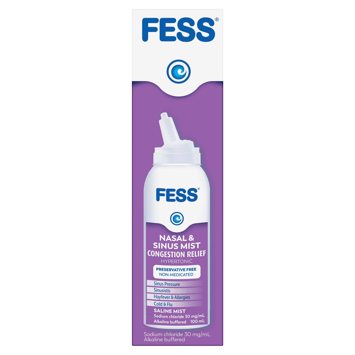Fess Sinu Cleanse Nasal Irrigation Spray 100ml - Cutprice Online