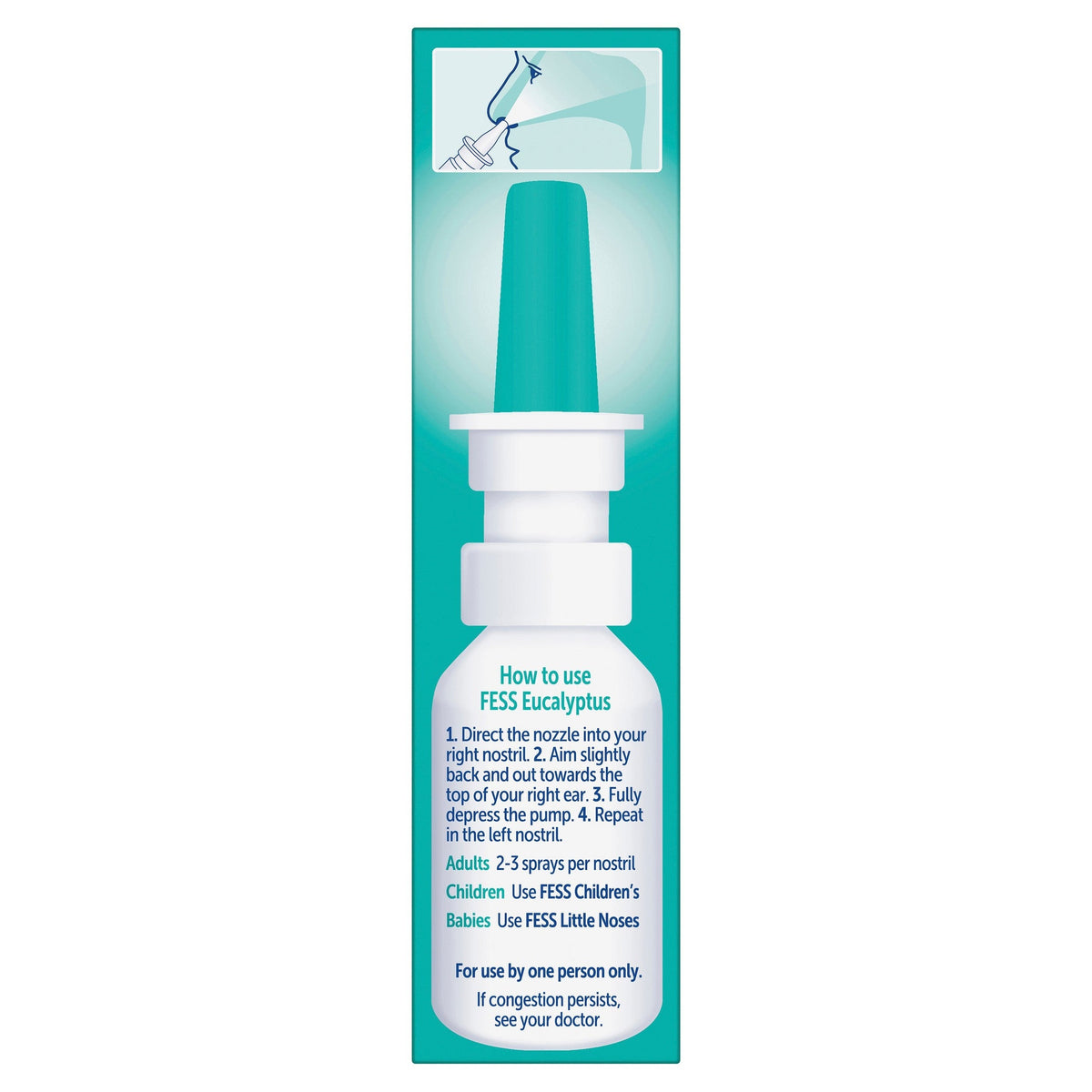 Fess Eucalyptus Nasal Spray 30ml