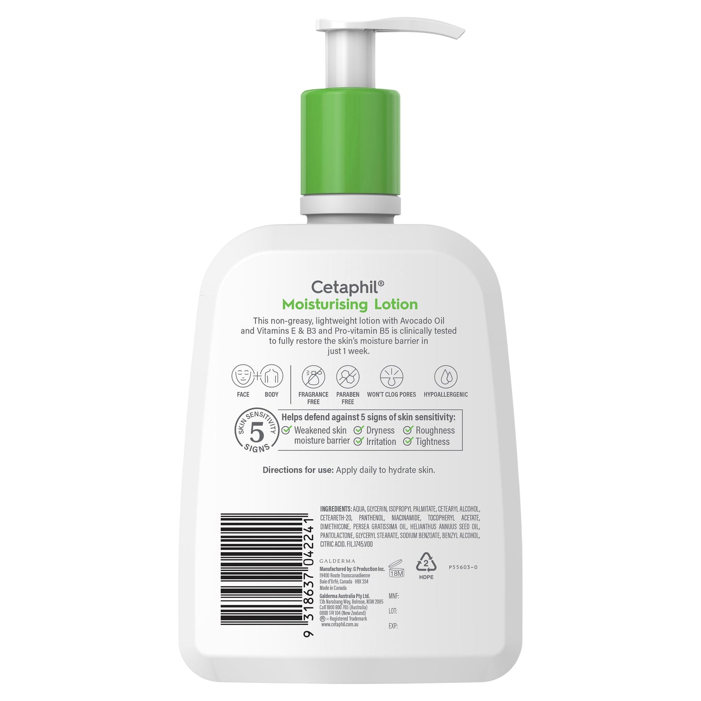 Cetaphil Moisturising Lotion 500ml - Cutprice Online