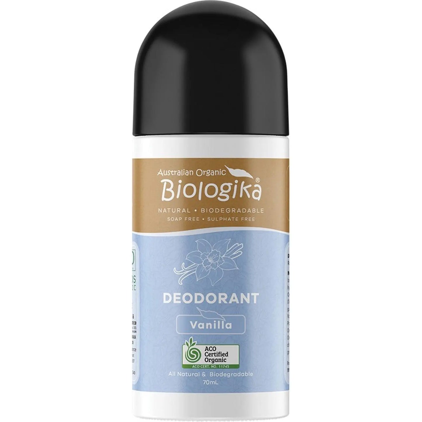 Biologika Roll-on Deodorant Vanilla 70ml BIOLOGIKA