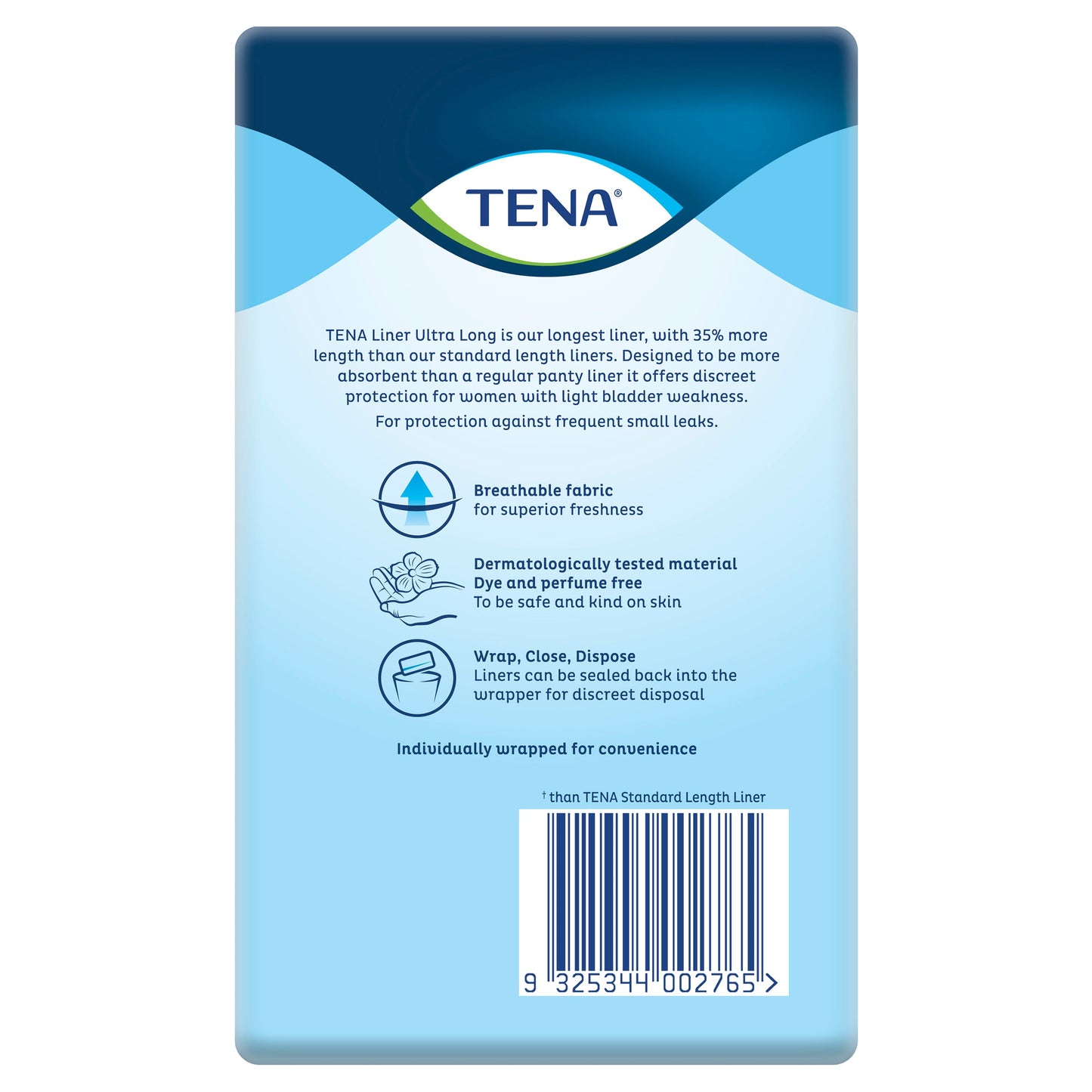 Tena Liner Ultra Long 22PK - Cutprice Online