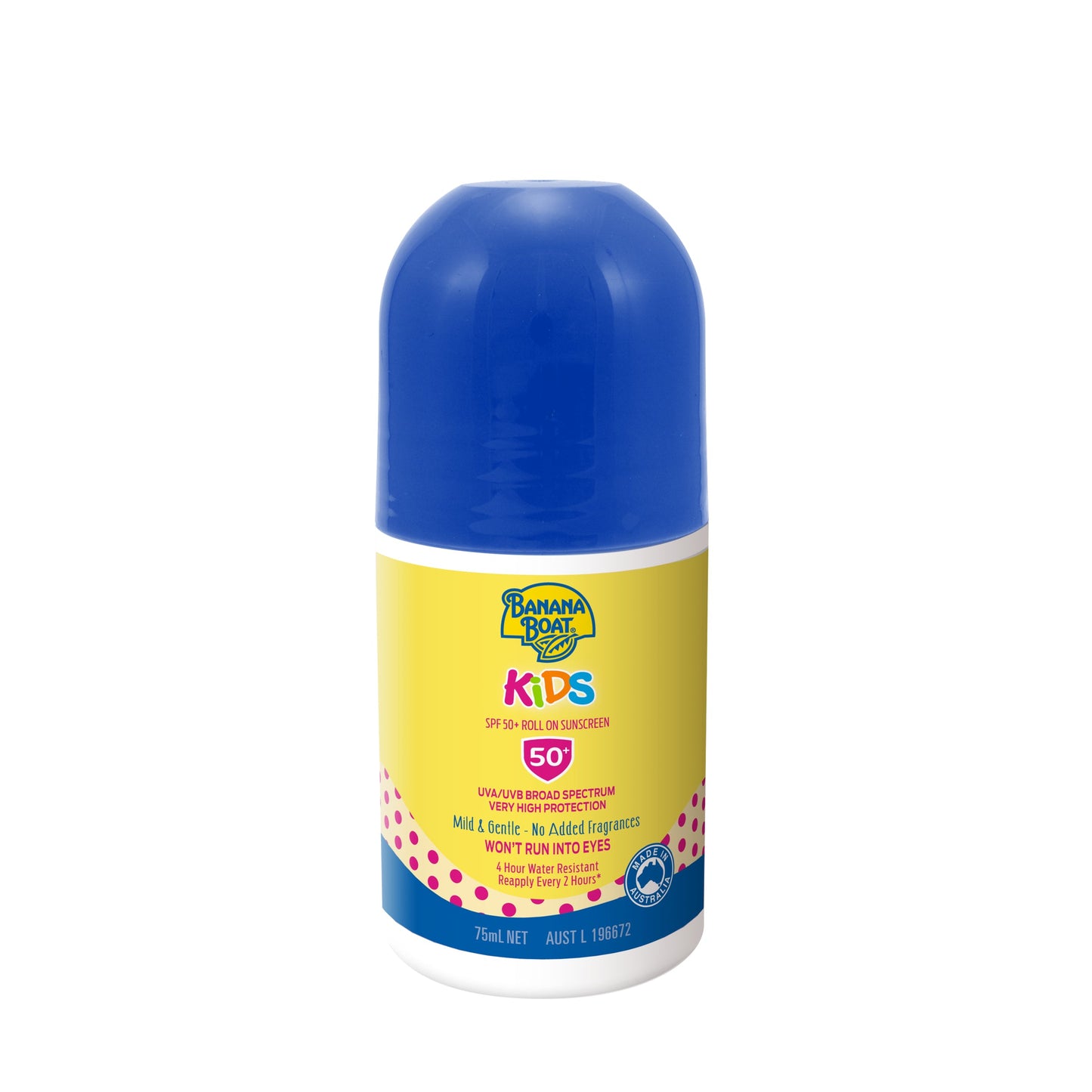 Banana Boat SPF 50+ Kids 75ml Roll on - Cutprice Online