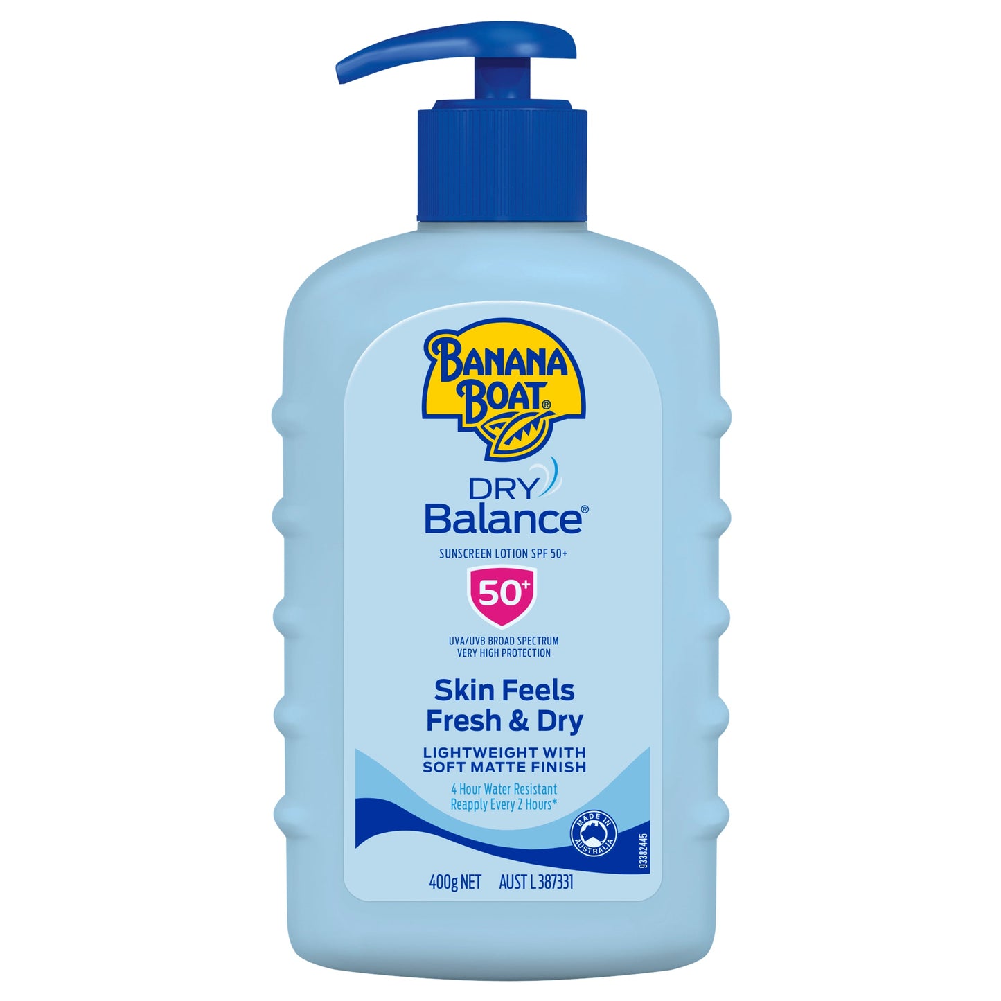 Banana Boat Dry Balance Sunscreen Lotion SPF 50+ 400g - Cutprice Online