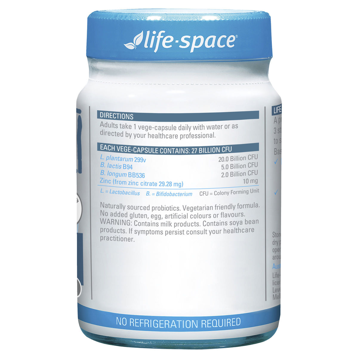 Life Space IBS Support Probiotic 30 Capsules - Cutprice Online