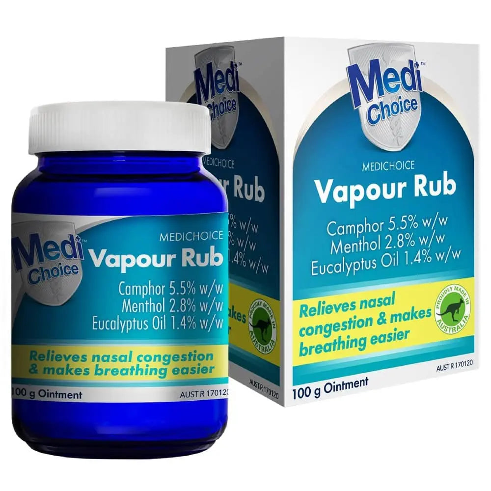 MediChoice Vapour Rub 100g - Cutprice Online