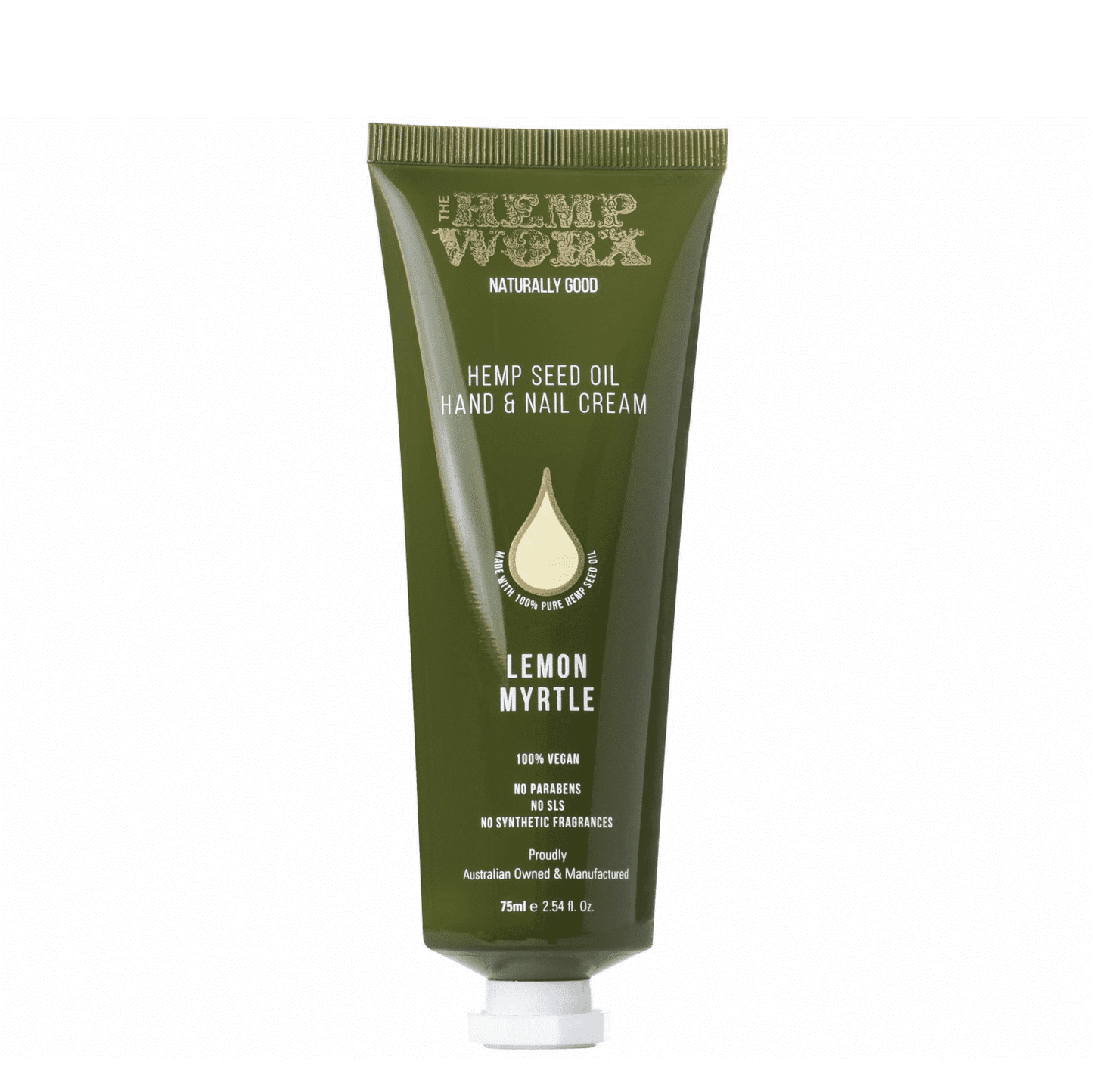 The Hemp Worx Lemon Myrtle Hand Cream 75ml - Cutprice Online
