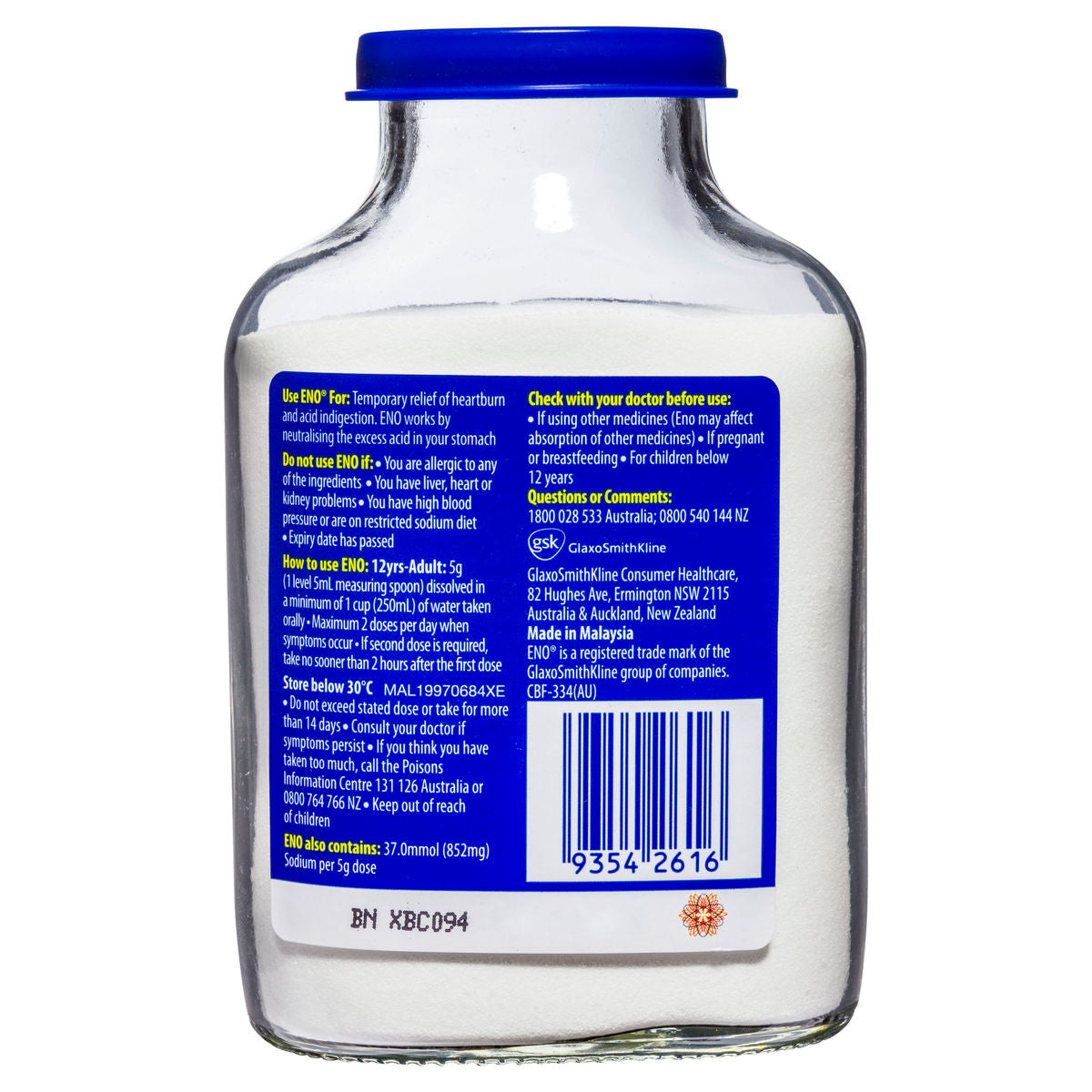 Eno Regular Powder 200g - Cutprice Online