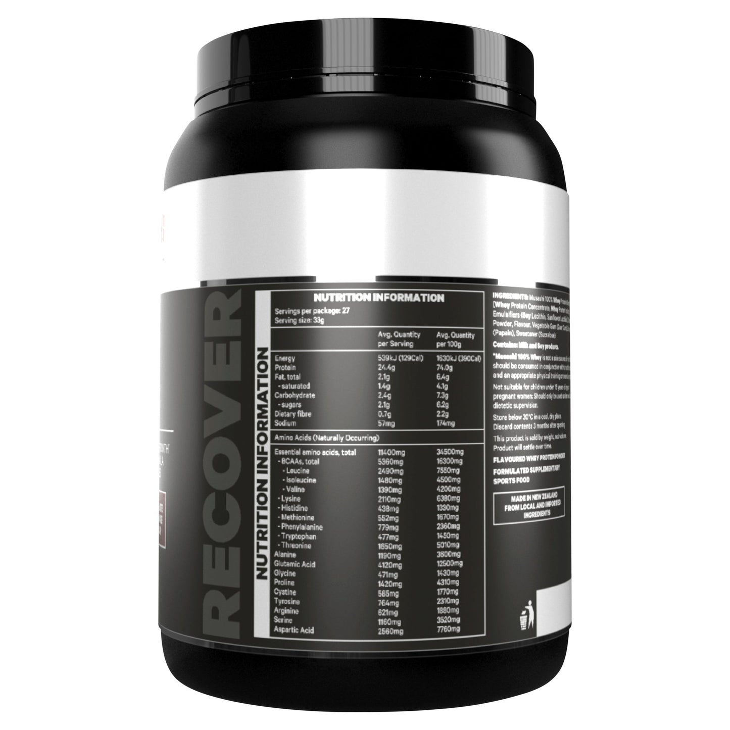 Musashi 100% Whey Chocolate 900g - Cutprice Online