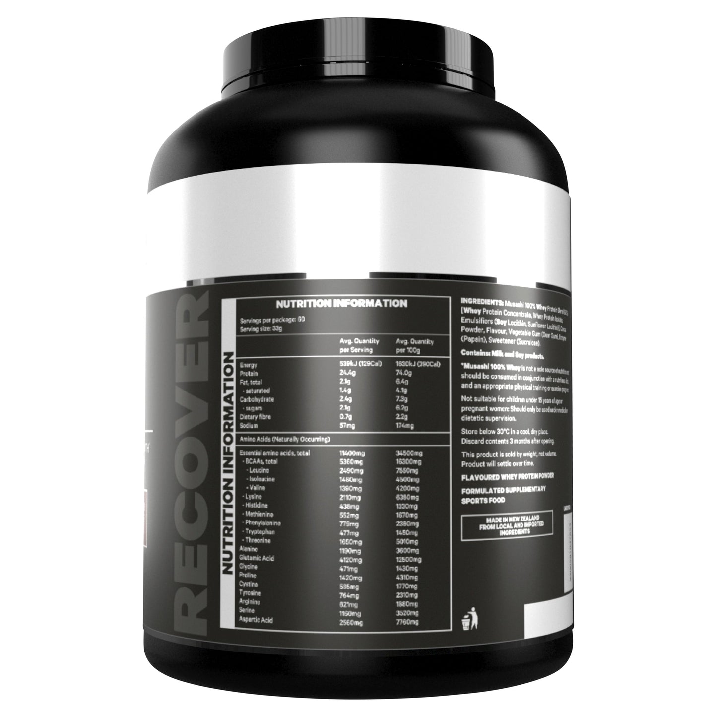 Musashi 100% Whey Chocolate 2kg - Cutprice Online