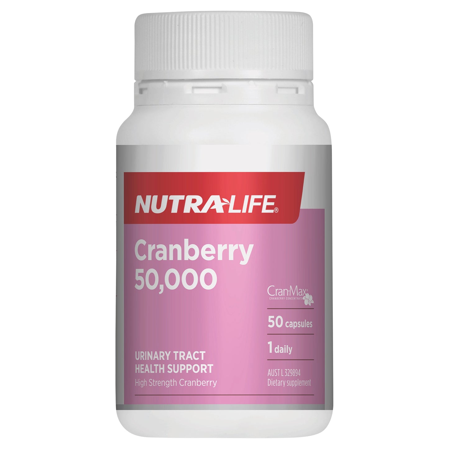 Nutra-Life Cranberry 50000 50 Capsules - Cutprice Online