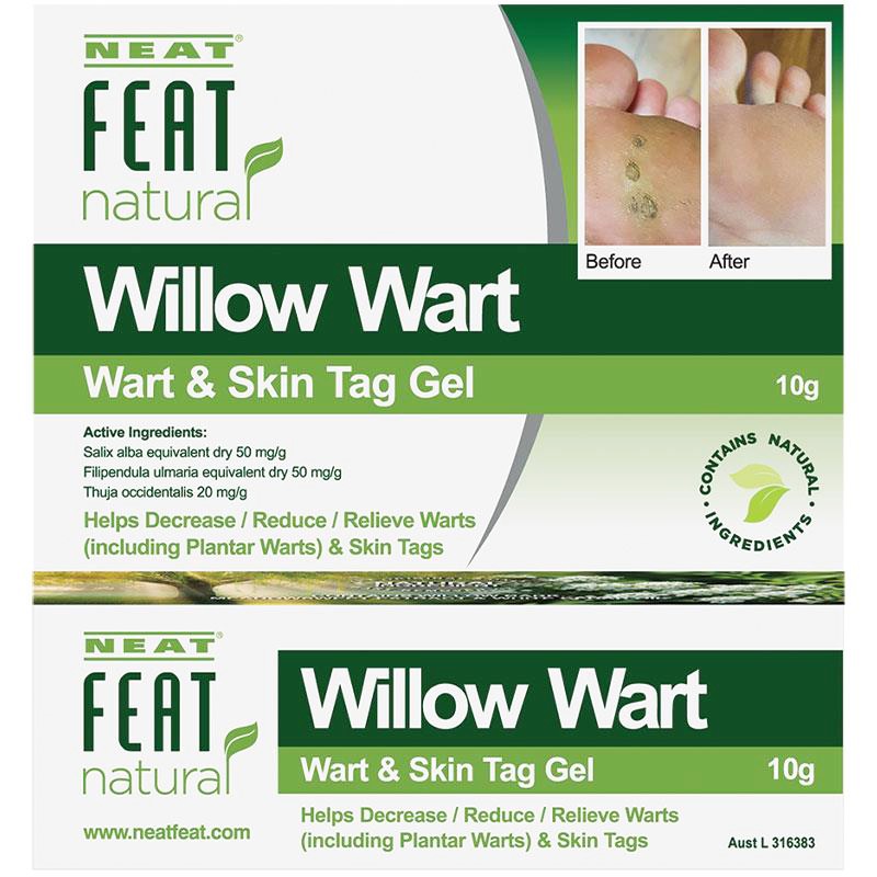 Neat Feat Natural Willow Wart Wart and Skin Tag Gel 10g - Cutprice Online