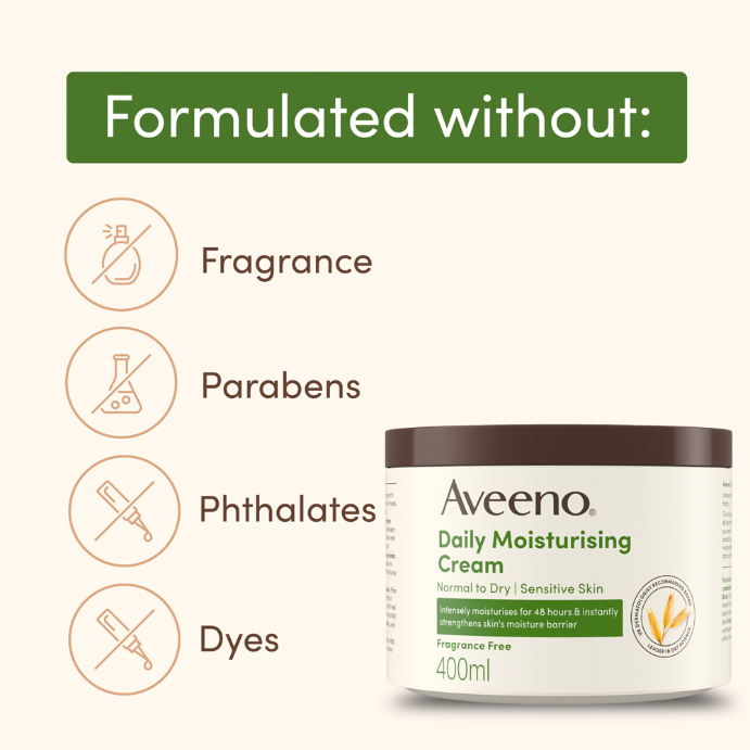 Aveeno Daily Moisturising Cream 400mL