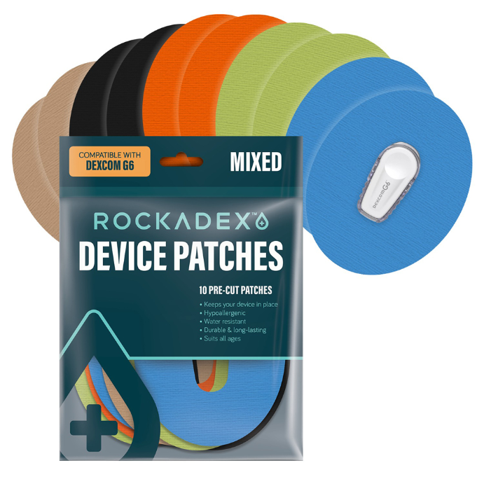 Rockadex Dexcom G6 Patches Mixed 10 Pack