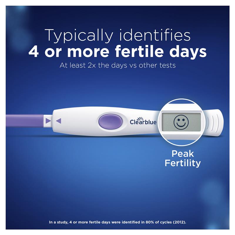 Clearblue Digital Ovulation Test Dual Hormone Indicator 10 Pack - Cutprice Online