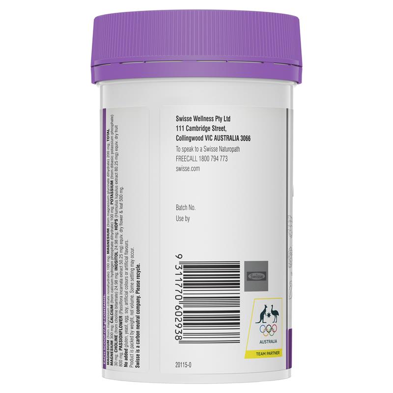 Swisse Ultiboost Magnesium + Sleep Powder Lemon & Honey 180g - Cutprice Online