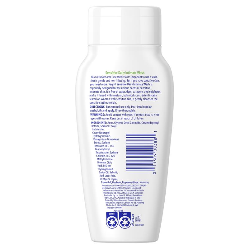 Vagisil Intimate Wash Sensitive 240ml - Cutprice Online