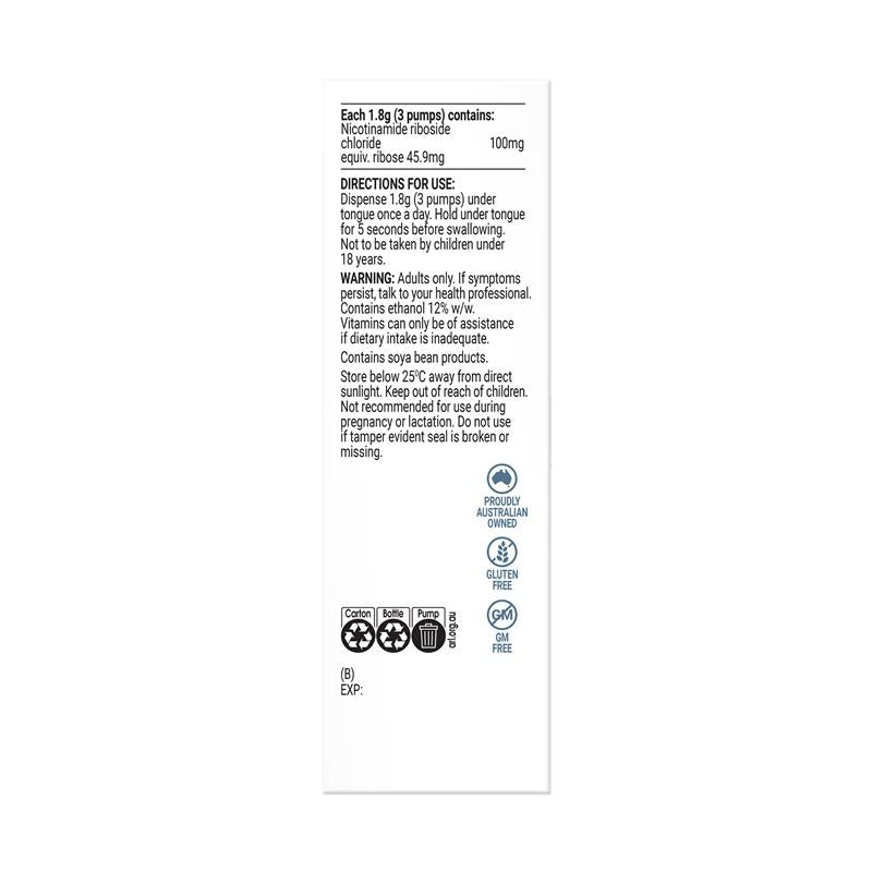 Melrose Liposomal Nicotinamide Riboside Oral Liquid 50ml MELROSE