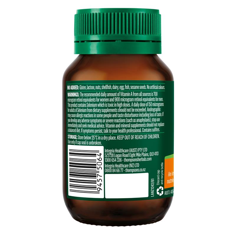 Thompson's Immunofort 60 Tablets - Cutprice Online