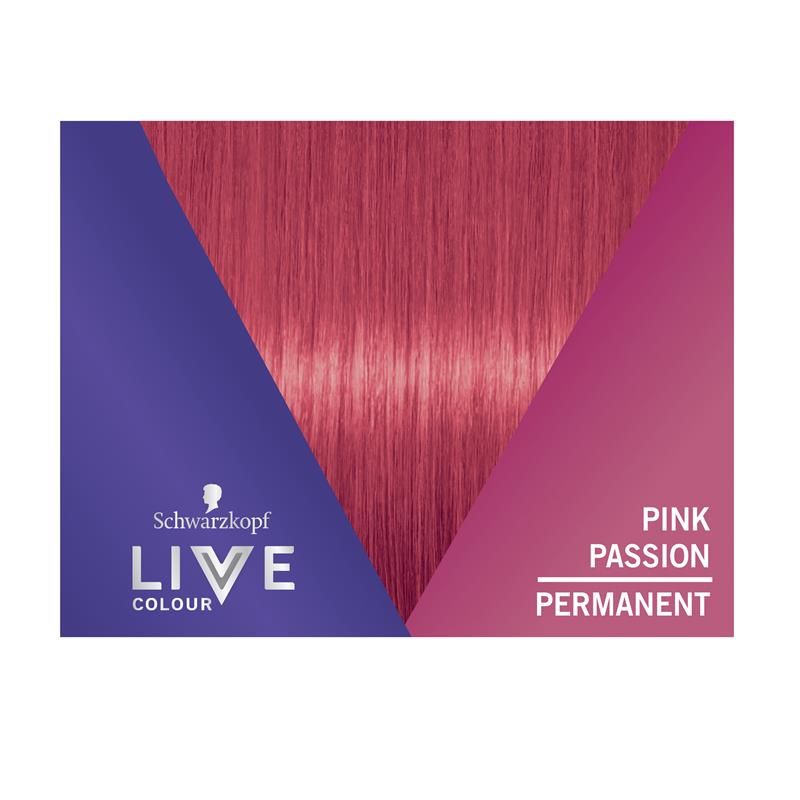Schwarzkopf Live Colour Permanent Pink Passion - Cutprice Online