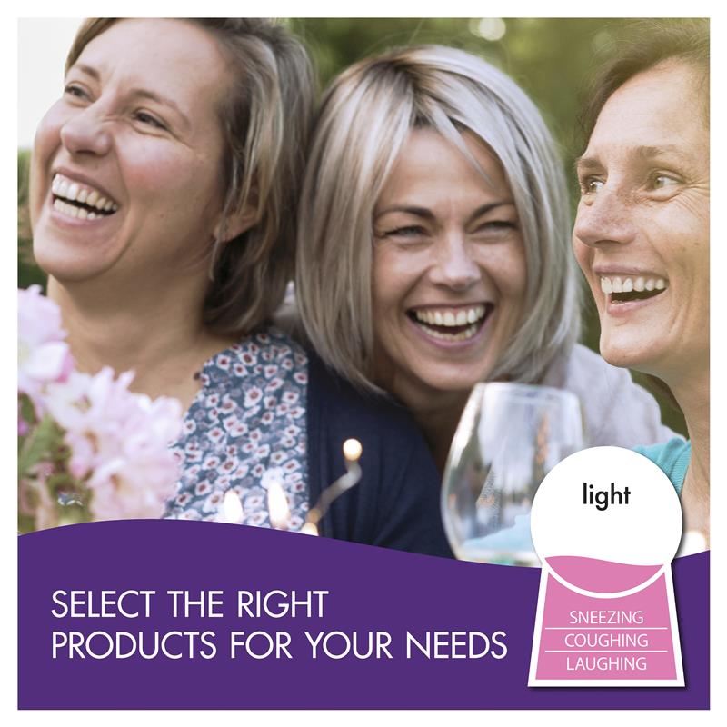 POISE Light Liners 18PK - Cutprice Online