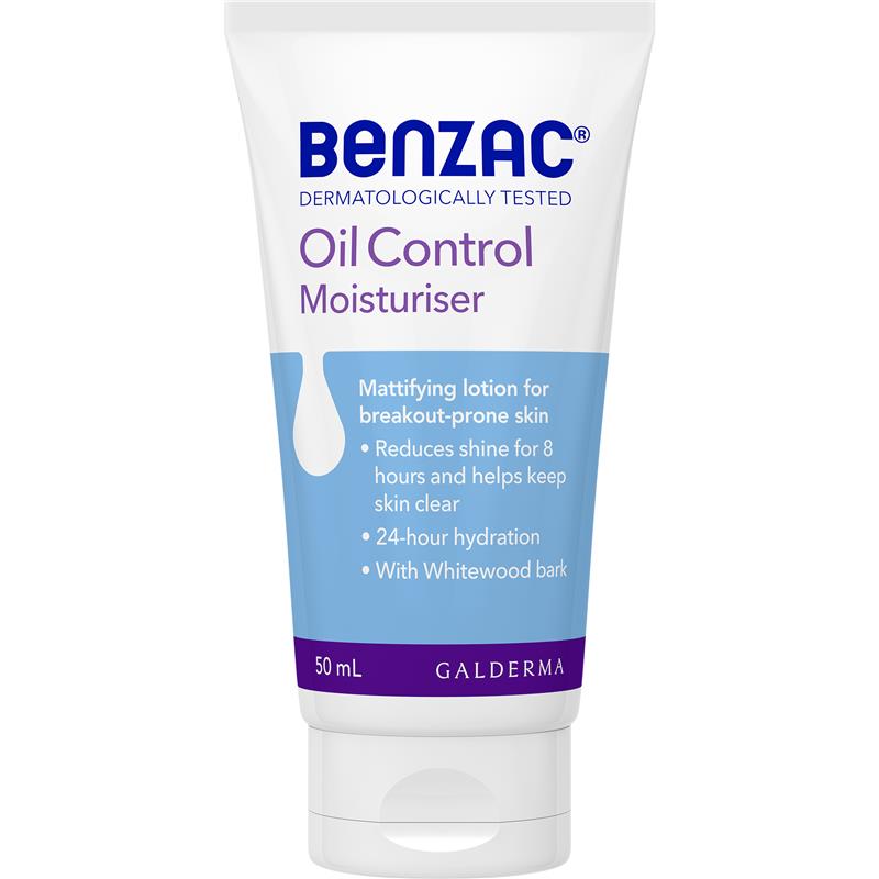 Benzac Oil Control Moisturiser 50ml - Cutprice Online