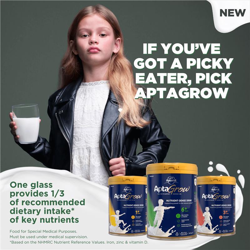 Aptagrow Nutrient-dense Milk Drink From 1+ Years 900g - Cutprice Online