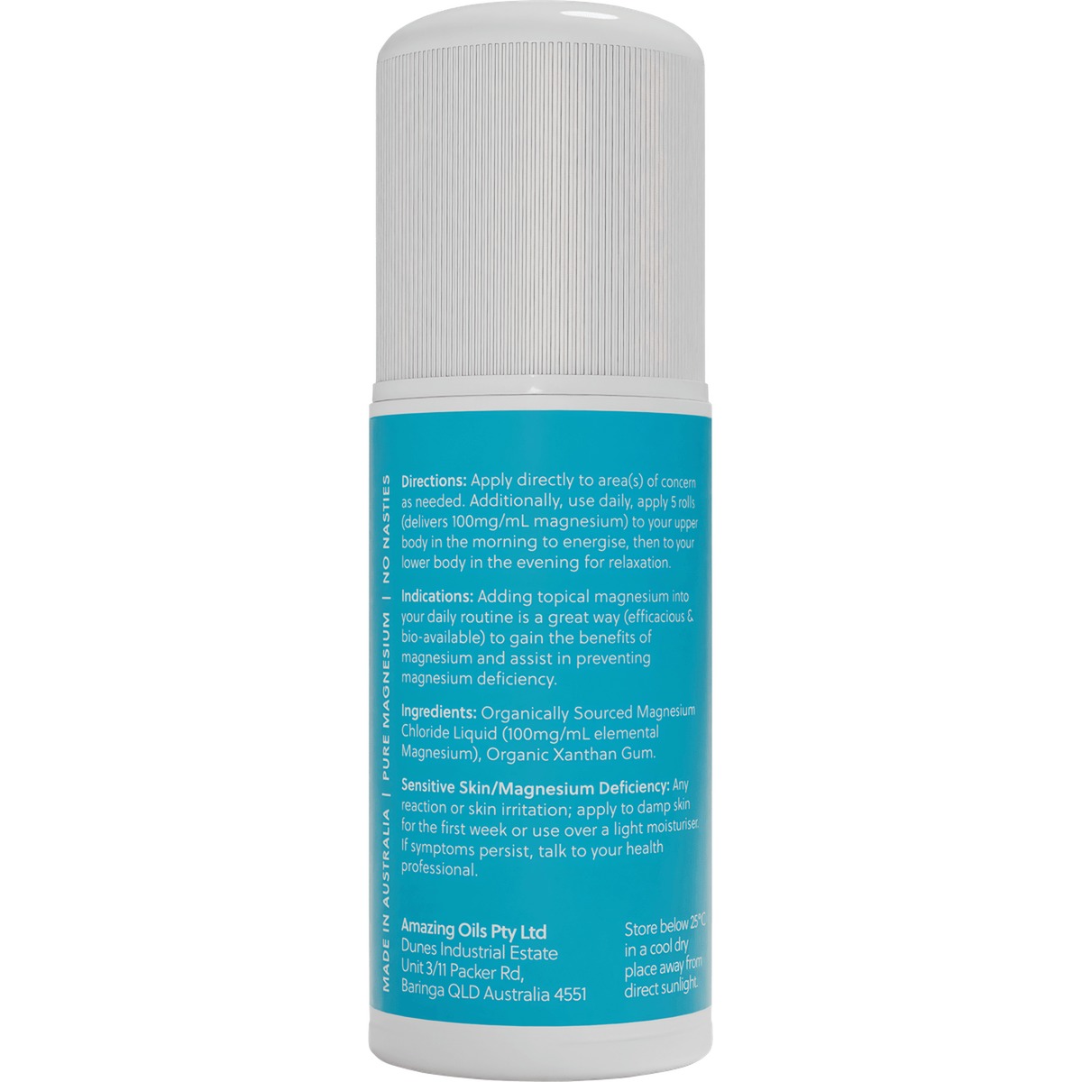 Amazing You Magnesium Daily Gel Pure Magnesium Gel Roll-on 60ml
