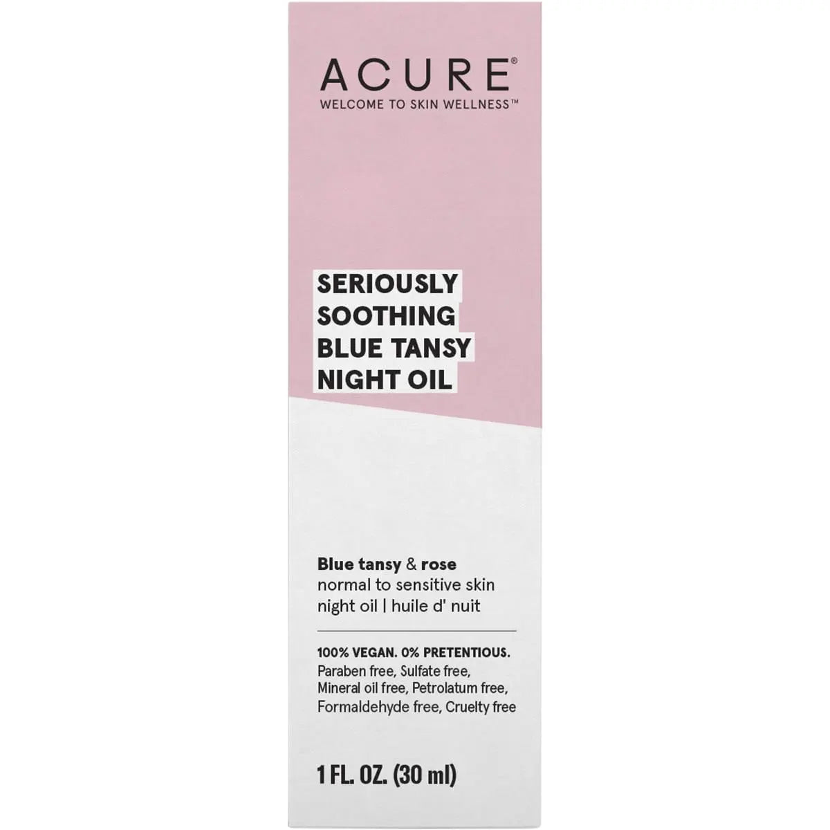Acure Seriously Soothing Blue Tansy Night Oil 30ml ACURE