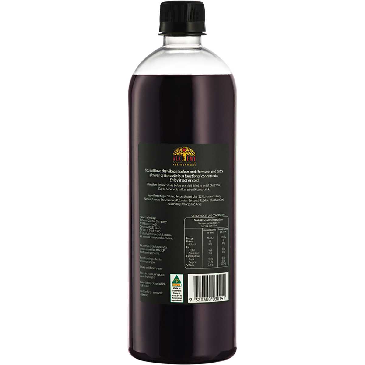 Alchemy Ultra Violet Ube Concentrate 750ml