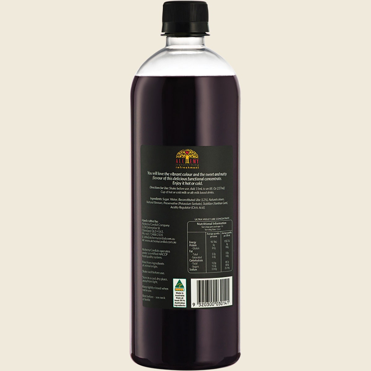 Alchemy Ultra Violet Ube Concentrate 750ml