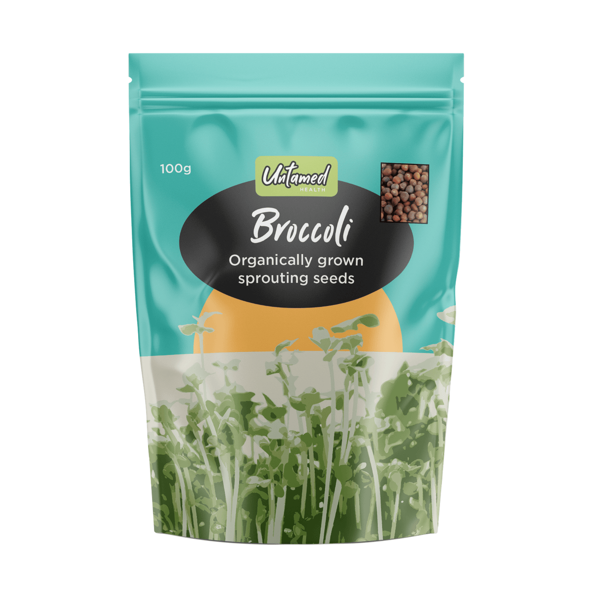 Untamed Health Broccoli Sprouting Seeds 100g