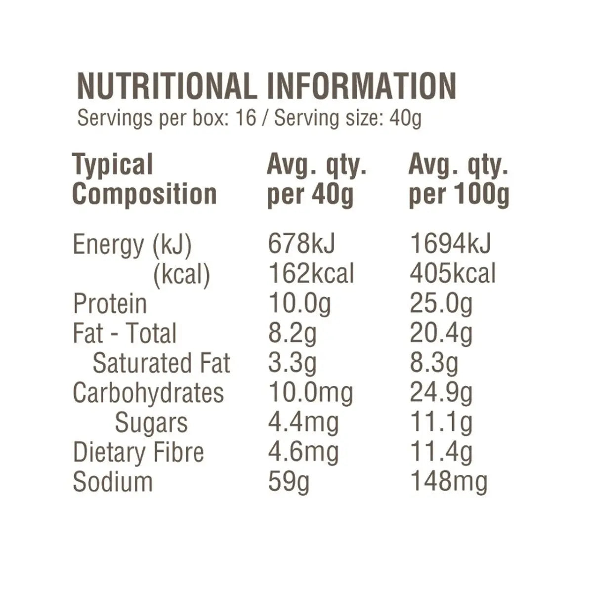 Amazonia Raw Protein Bar Peanut Butter Choc Melt 10x40g AMAZONIA