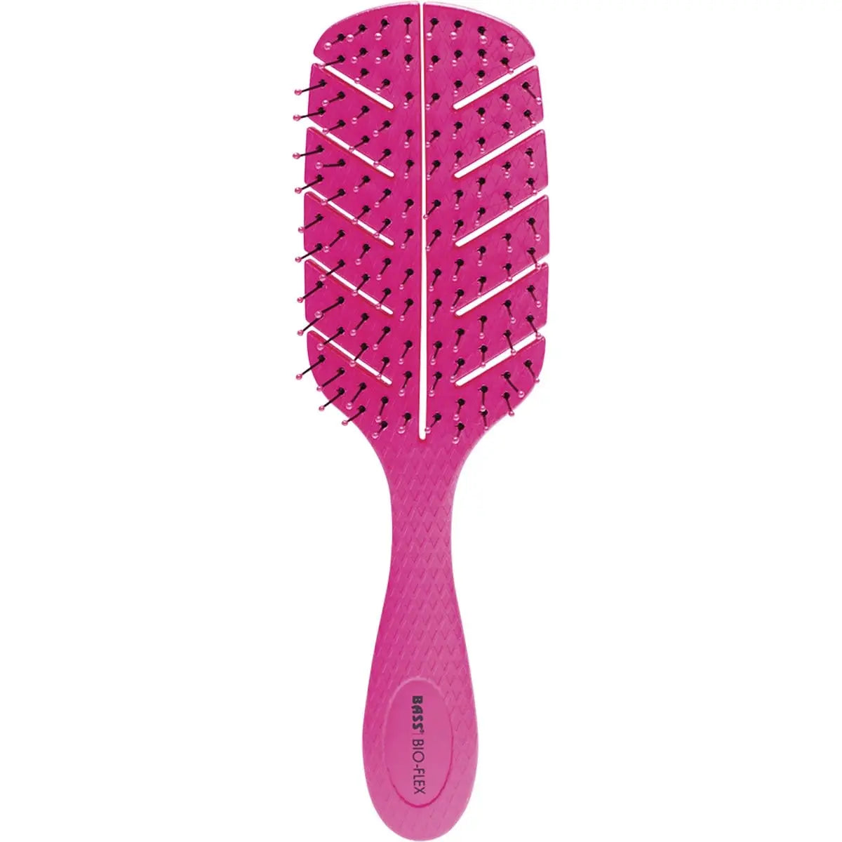 Bass Brushes Bio-flex Detangler Hair Brush Pink 1 BASS BRUSHES