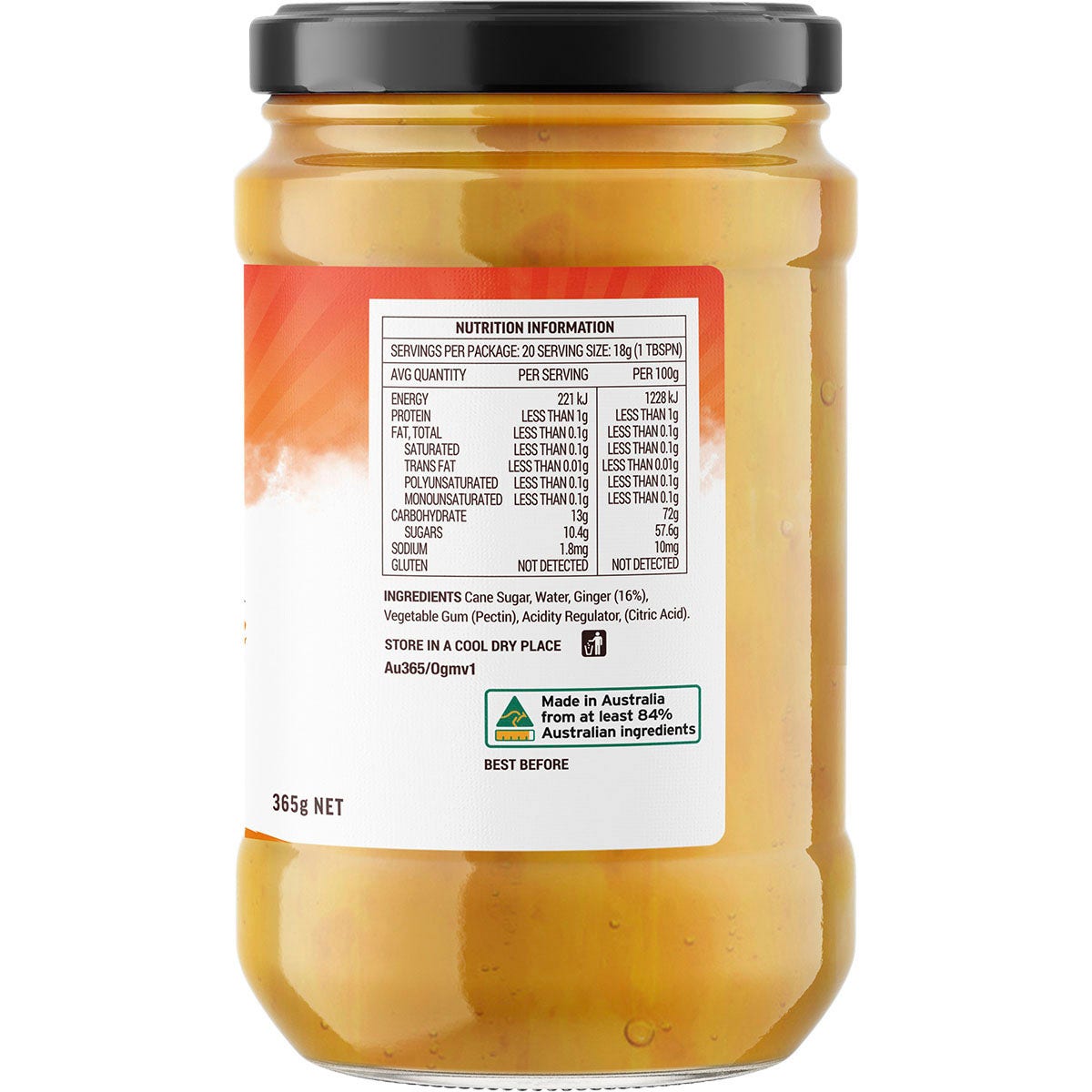 Buderim Ginger Original Ginger Marmalade 365g - Cutprice Online