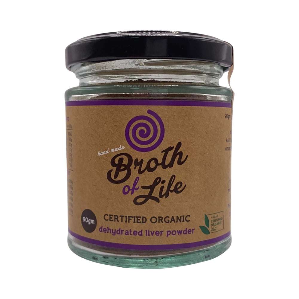 Broth of Life Organic Dehydrated Liver Powder 90G - Cutprice Online