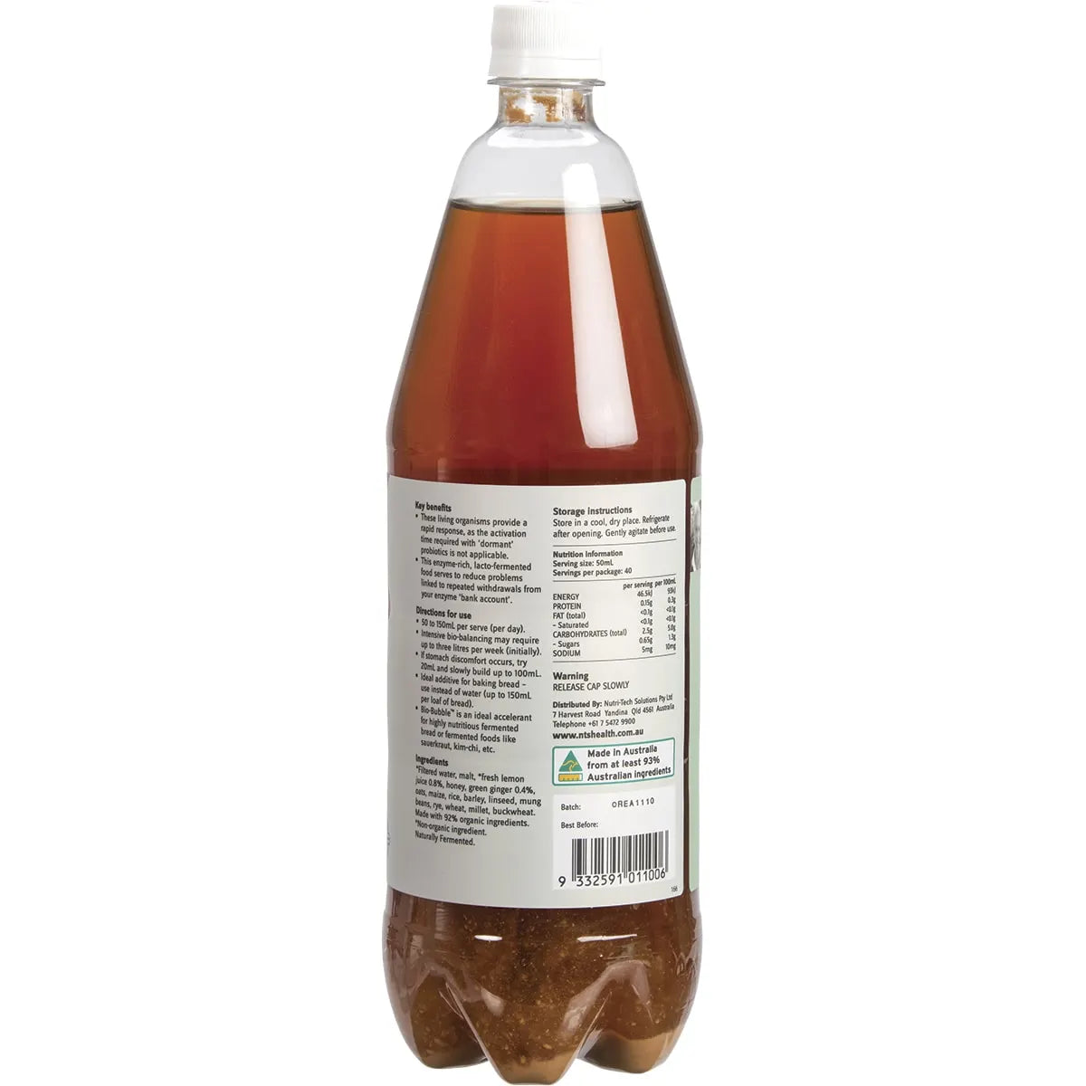 NTS HEALTH Bio-Bubble Probiotic 1.25L - Cutprice Online