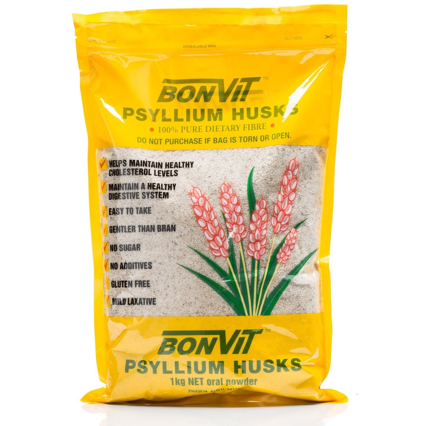 Bonvit Psyllium Husks 1kg - Cutprice Online