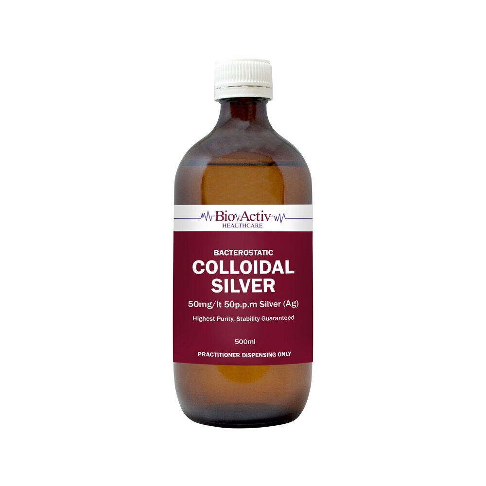 BioActiv Healthcare Colloidal Silver 50ppm 500ml - Cutprice Online