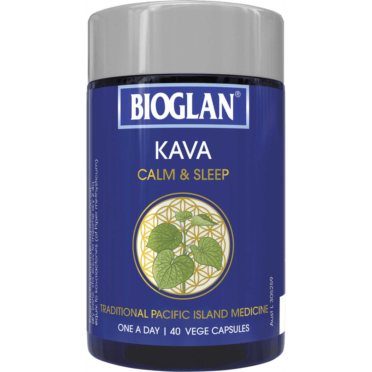 Bioglan Kava 40 Capsules - Cutprice Online