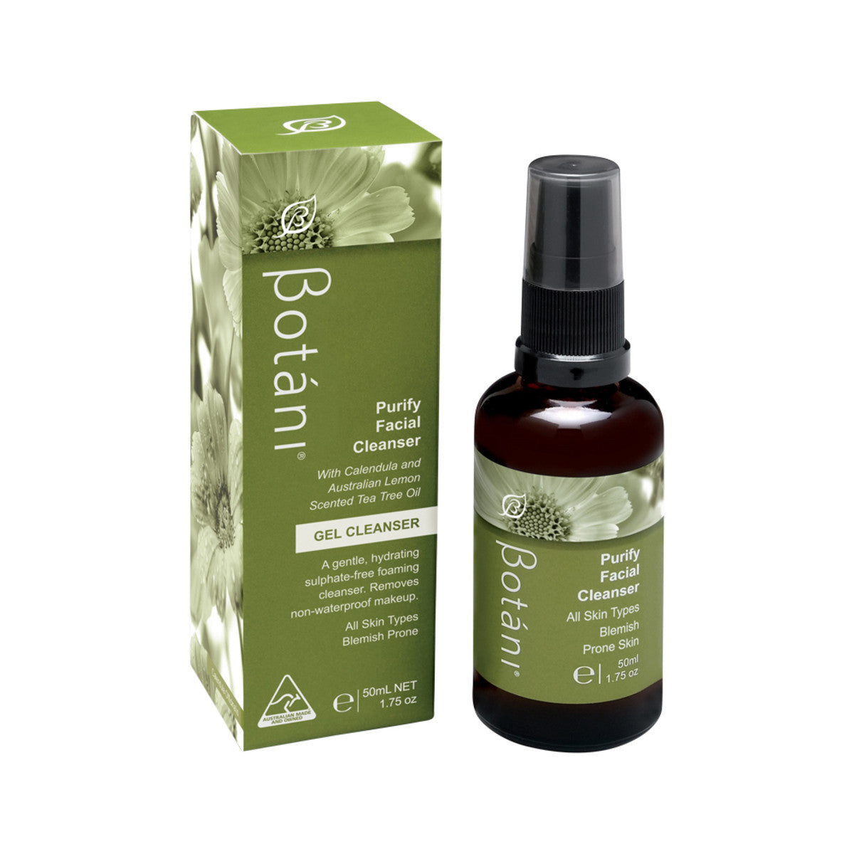 Botani (Gel Cleanser) Purify Facial Cleanser 50ml - Cutprice Online