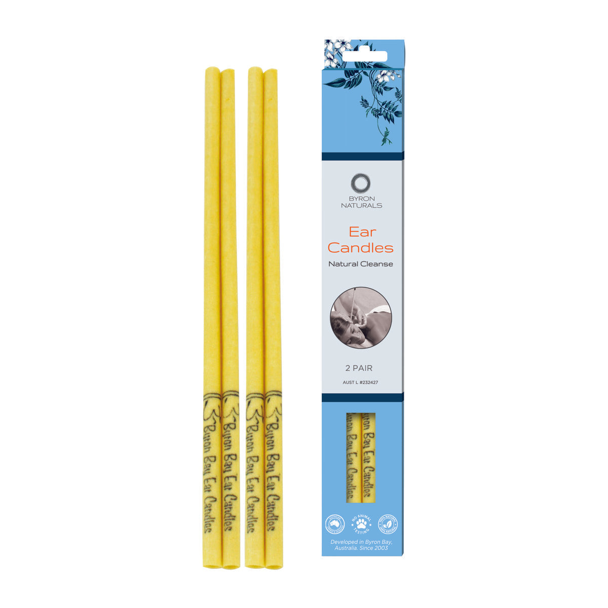 Byron Naturals Ear Candles 2 Pairs - Cutprice Online