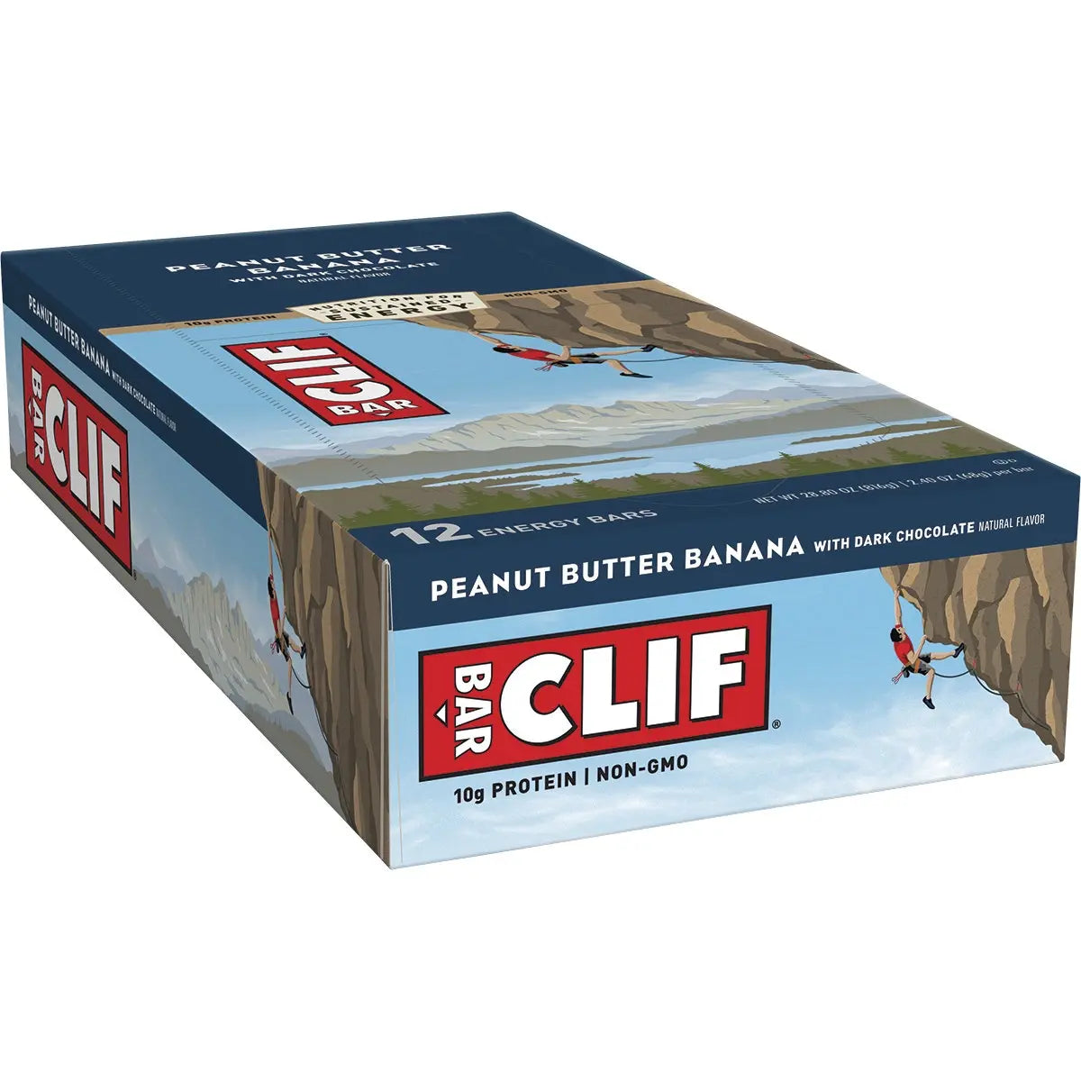 CLIF Energy Bar Peanut Butter Banana with Dark Chocolate 68g 12PK CLIF