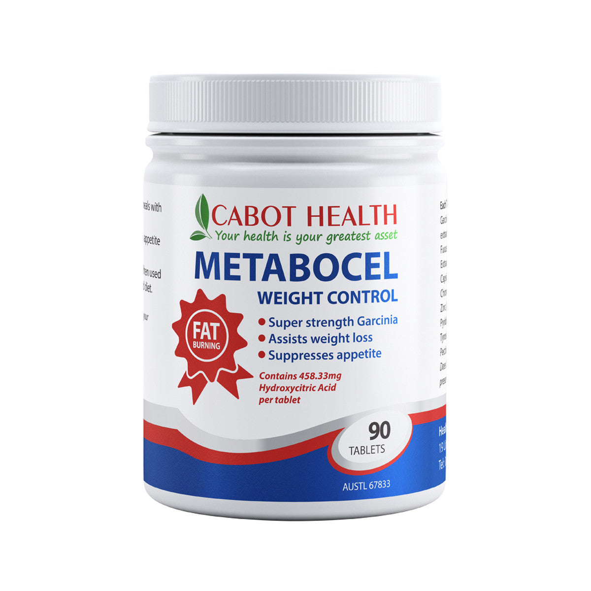 Cabot Health Metabocel (Weight Control) 90t - Cutprice Online